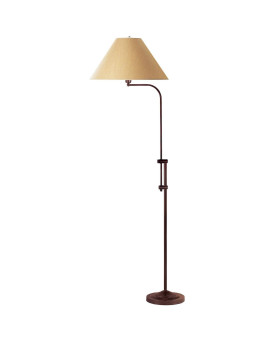 3 Way Metal Floor Lamp With And Adjustable Height Mechanism