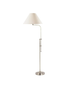 3 Way Metal Floor Lamp With And Adjustable Height Mechanism