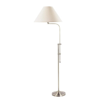 3 Way Metal Floor Lamp With And Adjustable Height Mechanism