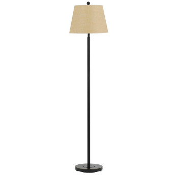 Benjara Bm225109 Metal Round 3 Way Floor Lamp With Spider Type Shade Dark Bronze