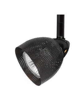 Benjara Bm220745 Round Metal Mesh Shade Track Light Head Frame44 Black