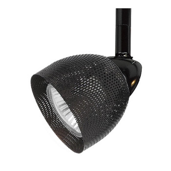 Benjara Bm220745 Round Metal Mesh Shade Track Light Head Frame44 Black