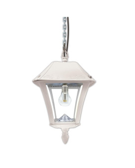 Baytown Ii Solar Light Outdoor Pendant Chandelier Hanging Light With Remote Control For Pergola Gazebo Pavilion White