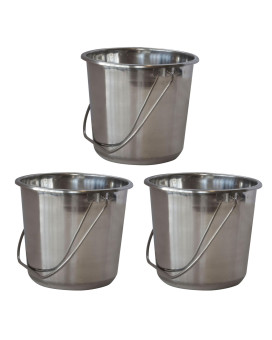 Sportsman Series 50 Gal Stainless Steel Bucket 6 Pk