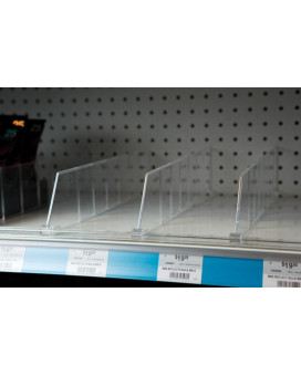 Shelf Divider 3H X22L Pack Of 1