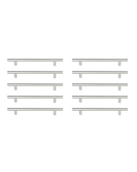 Quinn 6516 Center To Center Brushed Nickel Bar Pull Multipack Set Of 10