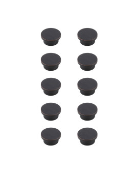 Trovon 16 Diameter Oilrubbed Bronze Oversize Round Knob Multipack Set Of 10