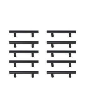 Quinn 3 Center To Center Matte Black Bar Pull Multipack Set Of 10