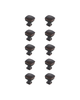 Irvin 13 Oilrubbed Bronze Square Knob Multipack Set Of 10