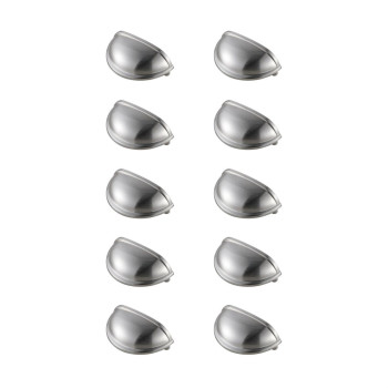 Atticus 3 Center To Center Brushed Nickel Cup Bar Pull Multipack Set Of 10