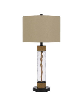 150W 3 Way Bartow Glassmetal Table Lamp