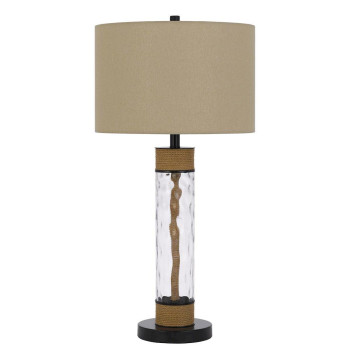 150W 3 Way Bartow Glassmetal Table Lamp