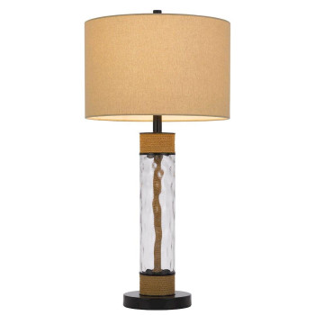 150W 3 Way Bartow Glassmetal Table Lamp