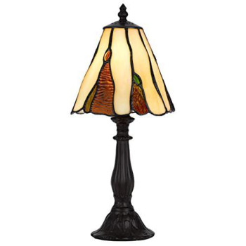 40W Metalresin Tiffany Accent Lamp With Inline Switch