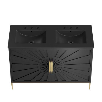 Awaken 48 Double Sink Bathroom Vanity