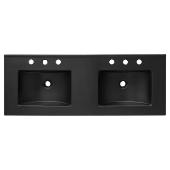 Cayman 48 Double Basin Bathroom Sink