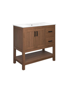 Ashlyn 36 Wood Bathroom Vanity