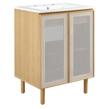 Calla 24 Perforated Metal Bathroom Vanity