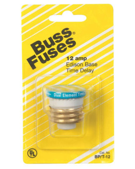 Fuse Plug 12 Amp Pack Of 1