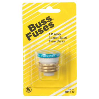 Fuse Plug 12 Amp Pack Of 1