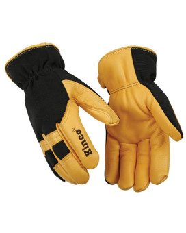 Deerskin Glove Men Lg Pack Of 1