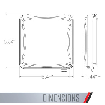 Taymac Mm1410C 55In1 Configurations 2Gang Vertical Weatherproof Plastic Flat Cover Clear