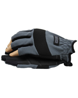 Blackcanyon Outfitters 81070L Gray Large Highdexterity Fingerless Gloves Driving Cycling Crossfit Pair