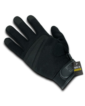 Digital Leather Glove Black S