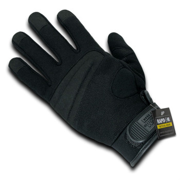 Digital Leather Glove Black S