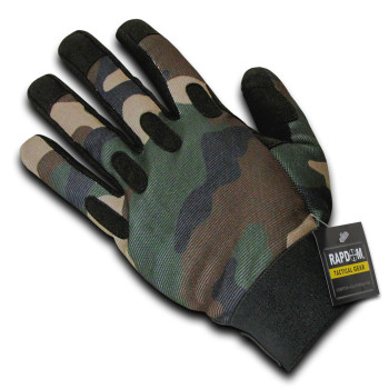 Camo Woodland Tactical Glove Woodland S