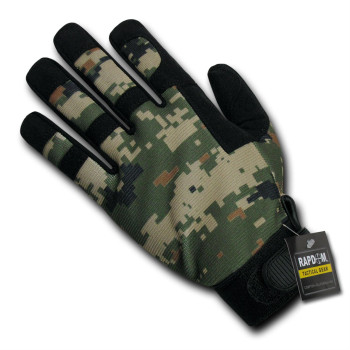 Digital Camo Tactical Glove Woodland S