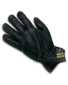 Leather Shooting Glove Black S