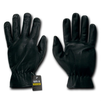 Leather Shooting Glove Black S