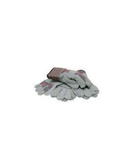 Glove Split Cowhide Palm Wcuff 3Pk Xl