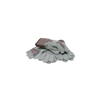 Glove Split Cowhide Palm Wcuff 3Pk Xl