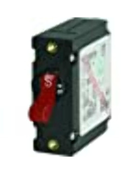 Blue Sea 7209Bss Circuit Breaker Aa1Toggle 15A Red 1Ea