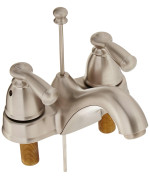 Moen Ws84912Srn Banbury Handle Bath Faucet Pack Of 1 Spot Resist Brushed Nickel