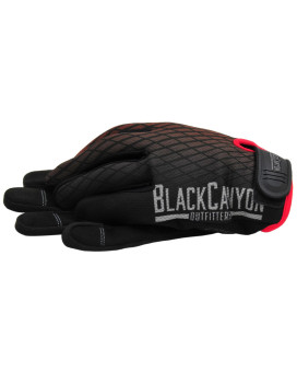 Black Canyon Outfitters Safety Work Gloves Hivis Hidexterity Synthetic Leather W Padded Back Large Bhg622L