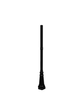 Imperial 65 Black Decorative Post With 3 Fitter