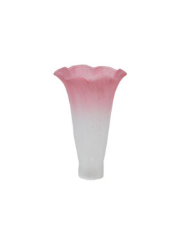 3W X 5H Whitepink Lily Shade