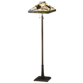 60 High Pinecone Mission Floor Lamp