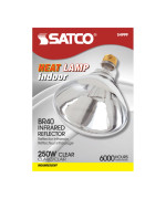 250W Heat Lamp Bulb Br40 Pack Of 1