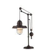 Farmhouse 32 High 1Light Desk Lamp Oil Rubbed Bronze