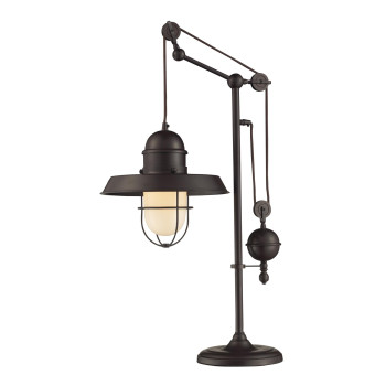 Farmhouse 32 High 1Light Desk Lamp Oil Rubbed Bronze