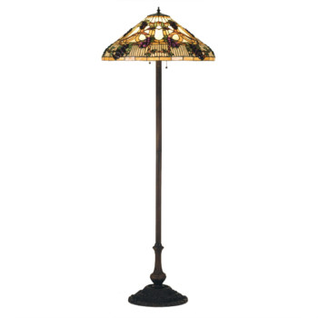 64H Jeweled Grape Floor Lamp