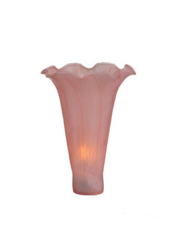 3W X 5H Pink Pond Lily Shade