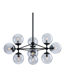 Belfast Ceiling Lamp Black