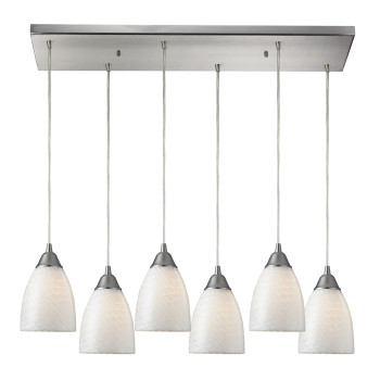 Arco Baleno Configurable Multi Pendant Satin Nickel