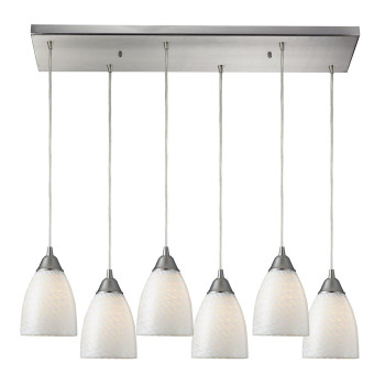 Arco Baleno Configurable Multi Pendant Satin Nickel