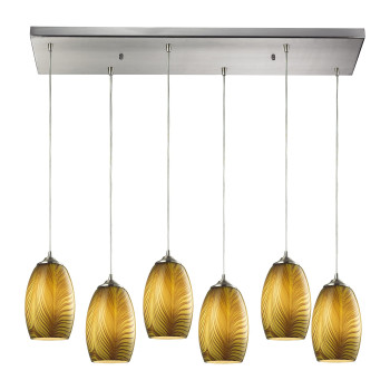 Tidewaters Configurable Multi Pendant Satin Nickel